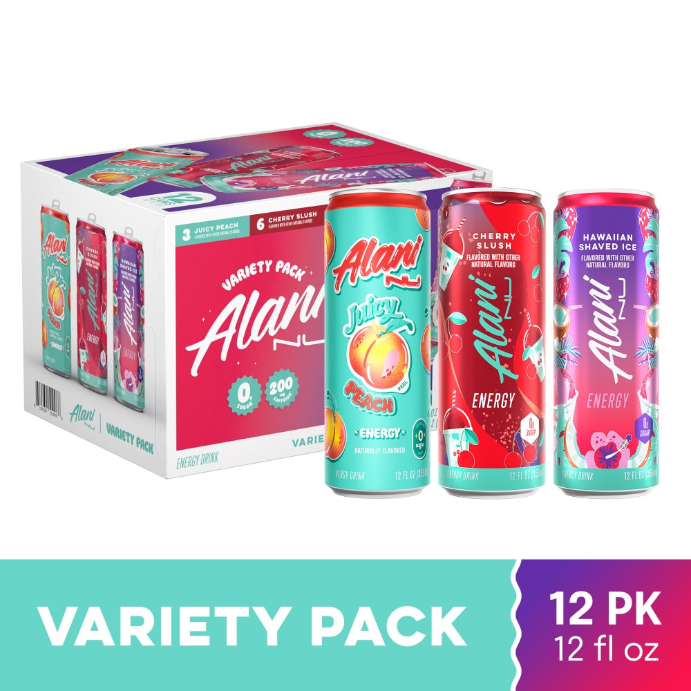 Alani Nu Sugar Free Energy Drink Variety Pack 12 fl oz-2