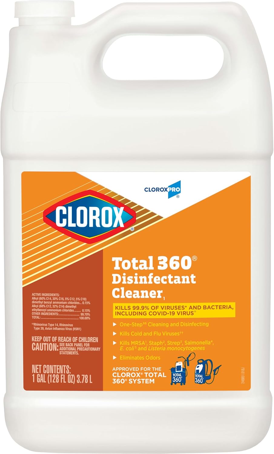 Clorox Total 360 Disinfectant Cleaner 128 Ounces-1