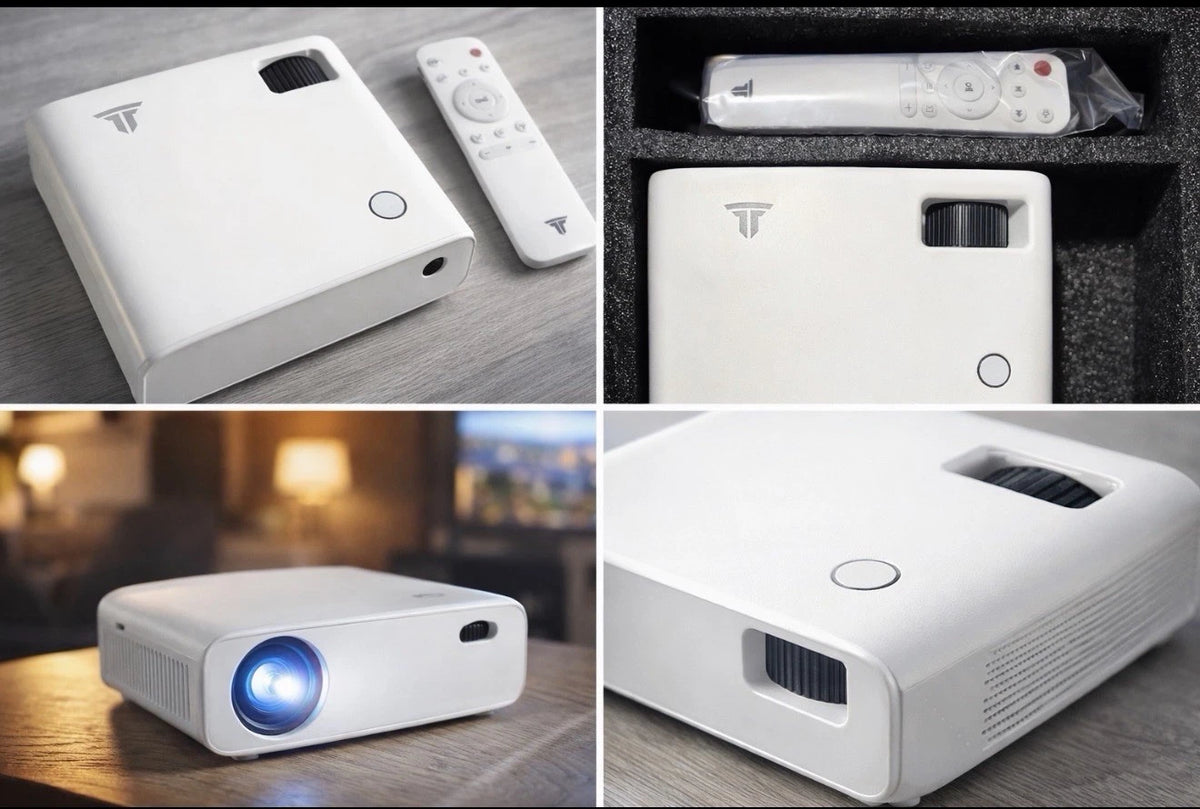 Portable Mini Projector 1080P HD Home Theater LED Projector-1