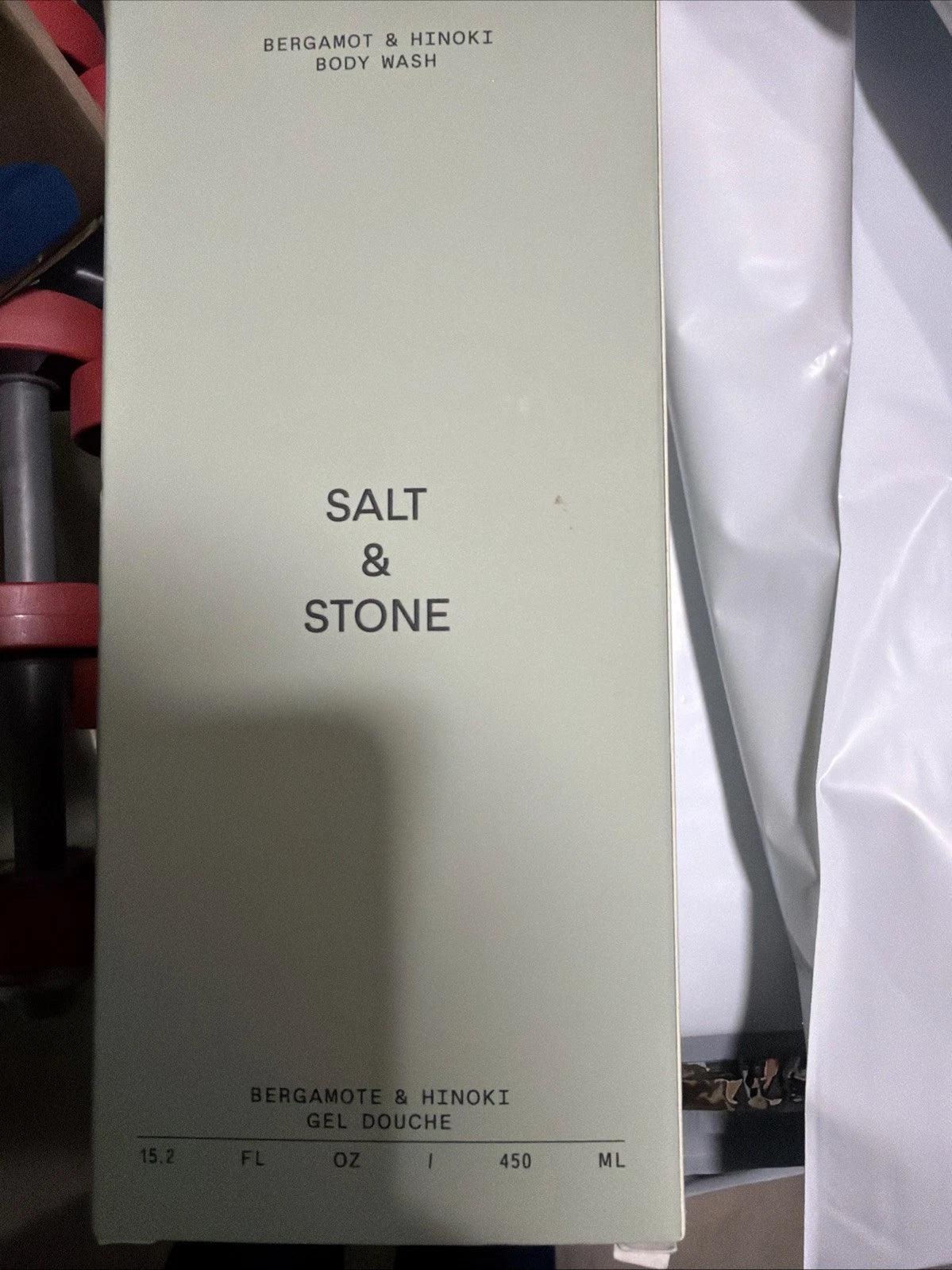 Salt & Stone Bergamot and Hinoki Body Wash 15.2 oz