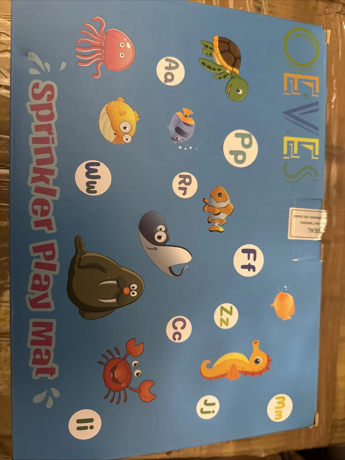 Sprinkler Wading Pool Play Mat 35 Inch Dolphin
